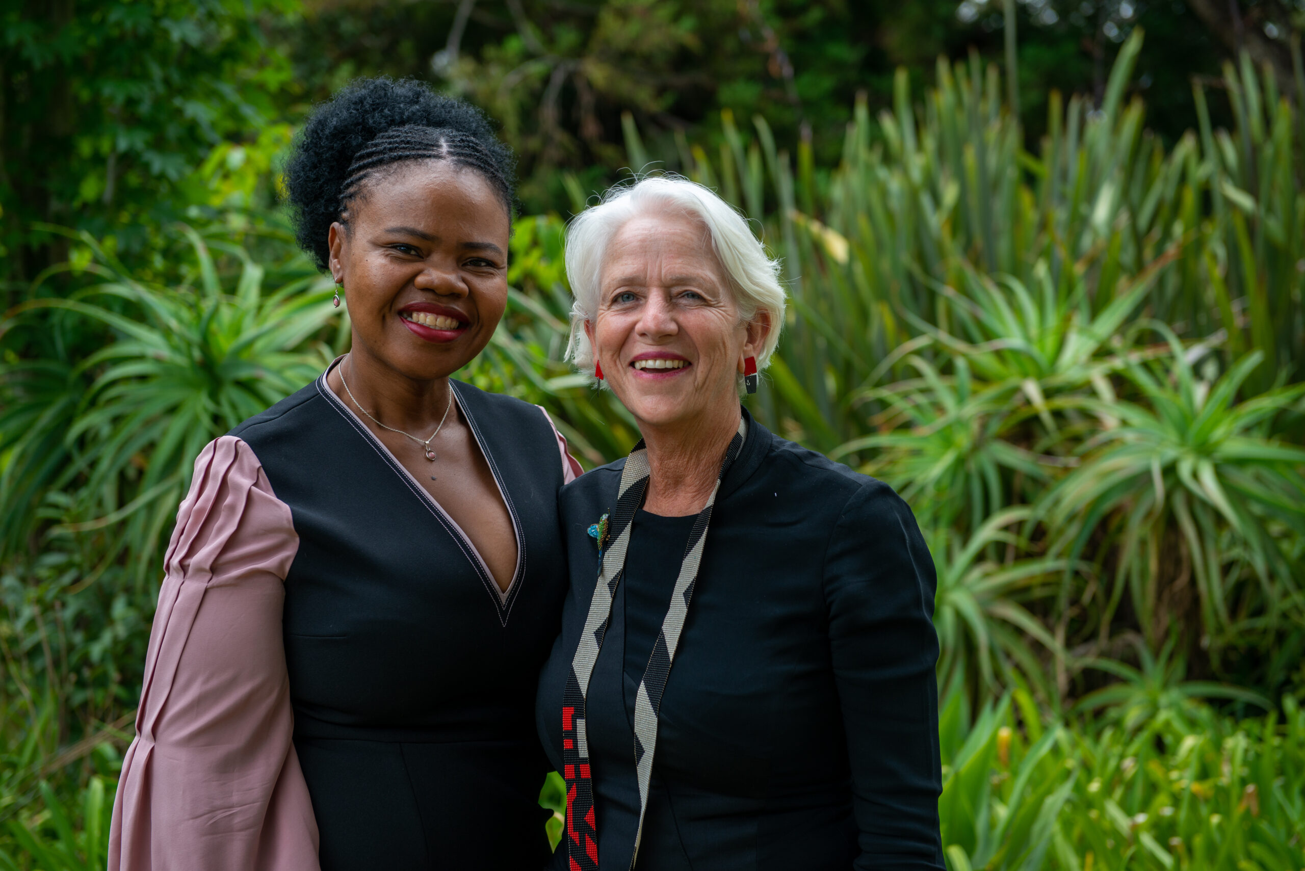 2020 with Ngiphiwe (Mapi) Mhlangu. Co-founder LoveLegacyDignity Institute
